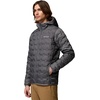 Columbia Men’s Delta Ridge II Down Hooded Jacket(City Grey Heather Print)