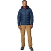 Columbia Men’s Delta Ridge II Down Hooded Jacket(Collegiate Navy)