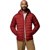 Columbia Men’s Delta Ridge II Down Hooded Jacket(Red Oxide)