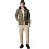 Columbia Men’s Delta Ridge II Down Hooded Jacket(Stone Green)