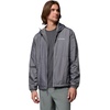 Columbia Men’s Hazen Pines Lined Windbreaker(City Grey)
