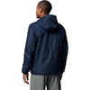 Columbia Men’s Hazen Pines Lined Windbreaker(Collegiate Navy)