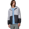 Columbia Men’s Hazen Pines Lined Windbreaker(Columbia Grey/Shark)