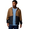 Columbia Men’s Hazen Pines Lined Windbreaker(Delta/Black)