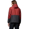 Columbia Men’s Hazen Pines Lined Windbreaker(Red Oxide/Shark)