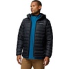 Columbia Men’s Powder Lite II Hooded Jacket(Black Ripstop)