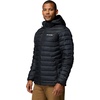 Columbia Men’s Powder Lite II Hooded Jacket(Black Ripstop)