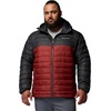 Columbia Men’s Powder Lite II Hooded Jacket(Red Oxide/Shark)