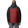 Columbia Men’s Powder Lite II Hooded Jacket(Red Oxide/Shark)