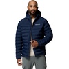 Columbia Men’s Terwilliger Trail Heat Seal Hooded Jacket(Collegiate Navy)