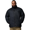 Columbia mens Powder Lite II Jacket(Black Ripstop)