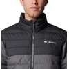 Columbia mens Powder Lite II Jacket(City Grey/Shark)