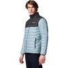 Columbia mens Powder Lite II Jacket(Crushed Blue/Shark)