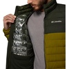 Columbia mens Powder Lite II Jacket(Mossy Green/Greenscape)