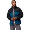 Columbia mens Powder Lite II Jacket(Phoenix Blue/Black)