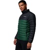 Columbia mens Powder Lite II Jacket(Rain Forest/Black)