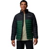 Columbia mens Powder Lite II Jacket(Rain Forest/Black)