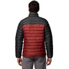 Columbia mens Powder Lite II Jacket(Red Oxide/Shark)