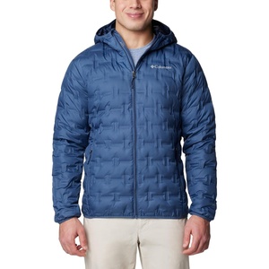 Columbia Men’s Delta Ridge II Down Hooded Jacket(Dark Mountain)