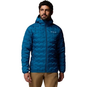 Columbia Men’s Delta Ridge II Down Hooded Jacket(Phoenix Blue)