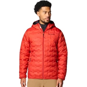 Columbia Men’s Delta Ridge II Down Hooded Jacket(Sail Red)