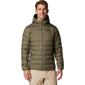 Columbia Men’s Delta Ridge II Down Hooded Jacket(Stone Green)