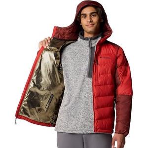 Columbia Men’s Labyrinth Loop II Hooded Jacket(Sail Red/Spice)