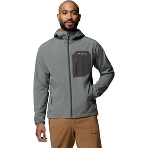 Columbia Men’s Tall Heights III Hooded Softshell(Sedona Sage/Shark)