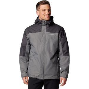 Columbia Men’s Tunnel Falls II Interchange Jacket(City Grey/Shark)
