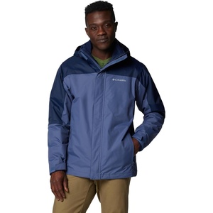 Columbia Men’s Tunnel Falls II Interchange Jacket(Dark Mountain/Collegiate Navy)