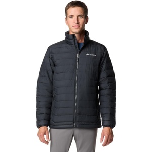 Columbia mens Powder Lite II Jacket(Black)