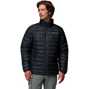 Columbia mens Powder Lite II Jacket(Black Ripstop)