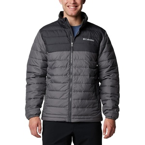 Columbia mens Powder Lite II Jacket(City Grey/Shark)