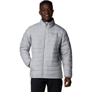 Columbia mens Powder Lite II Jacket(Columbia Grey)