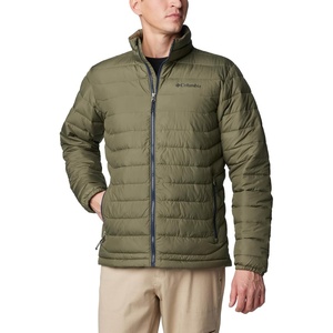 Columbia mens Powder Lite II Jacket(Stone Green)