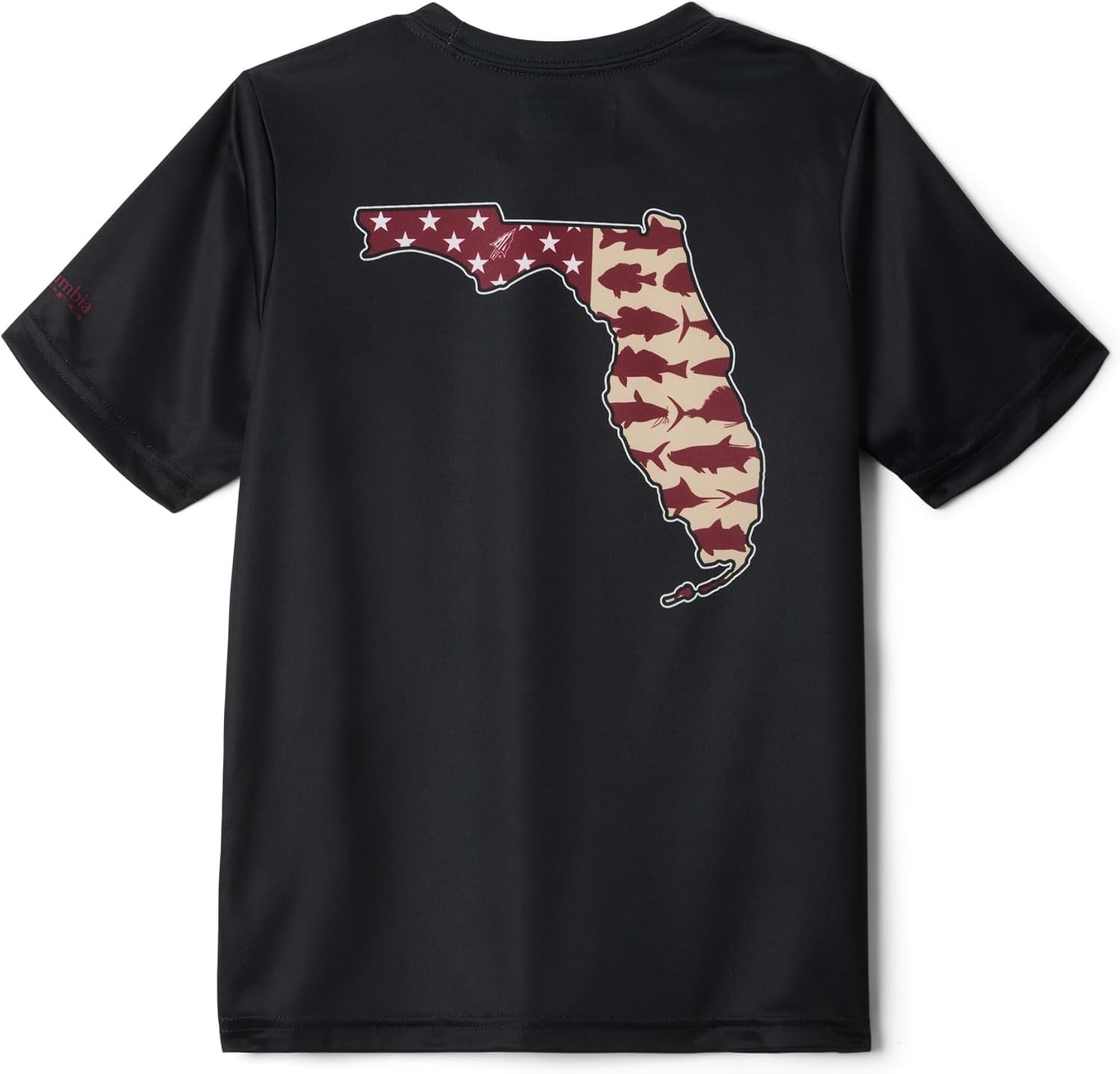 image:imageColumbia Boys Collegiate Terminal Tackle Short Sleeve ShirtFsu Black