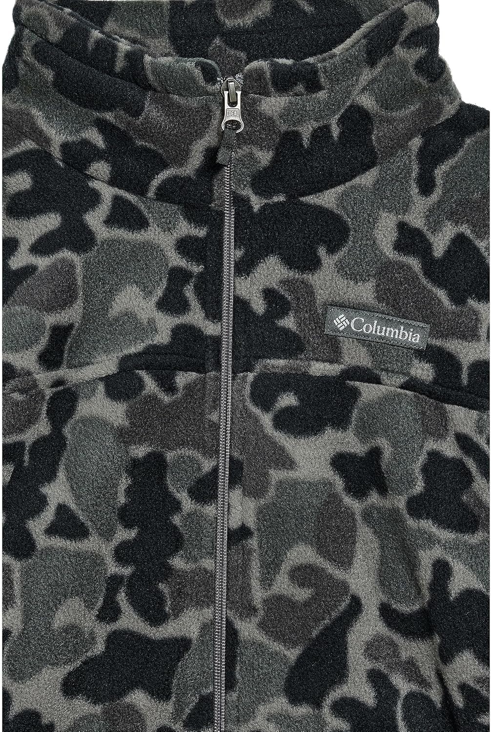 image:imageColumbia Boys Zing Fleece Jacket JacketBlack Puzzle Camo