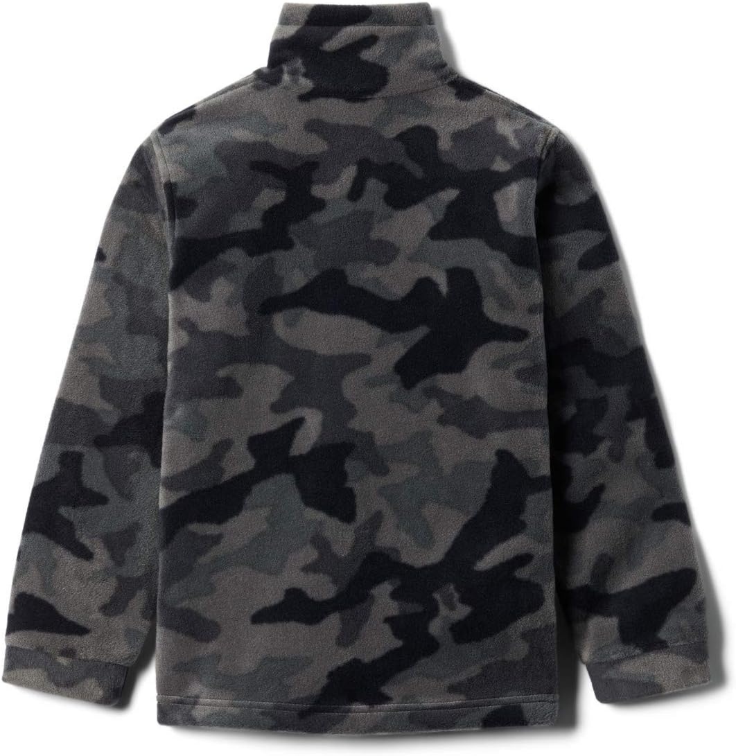 image:imageColumbia Boys Zing Fleece Jacket JacketBlack Trad Camo B Print