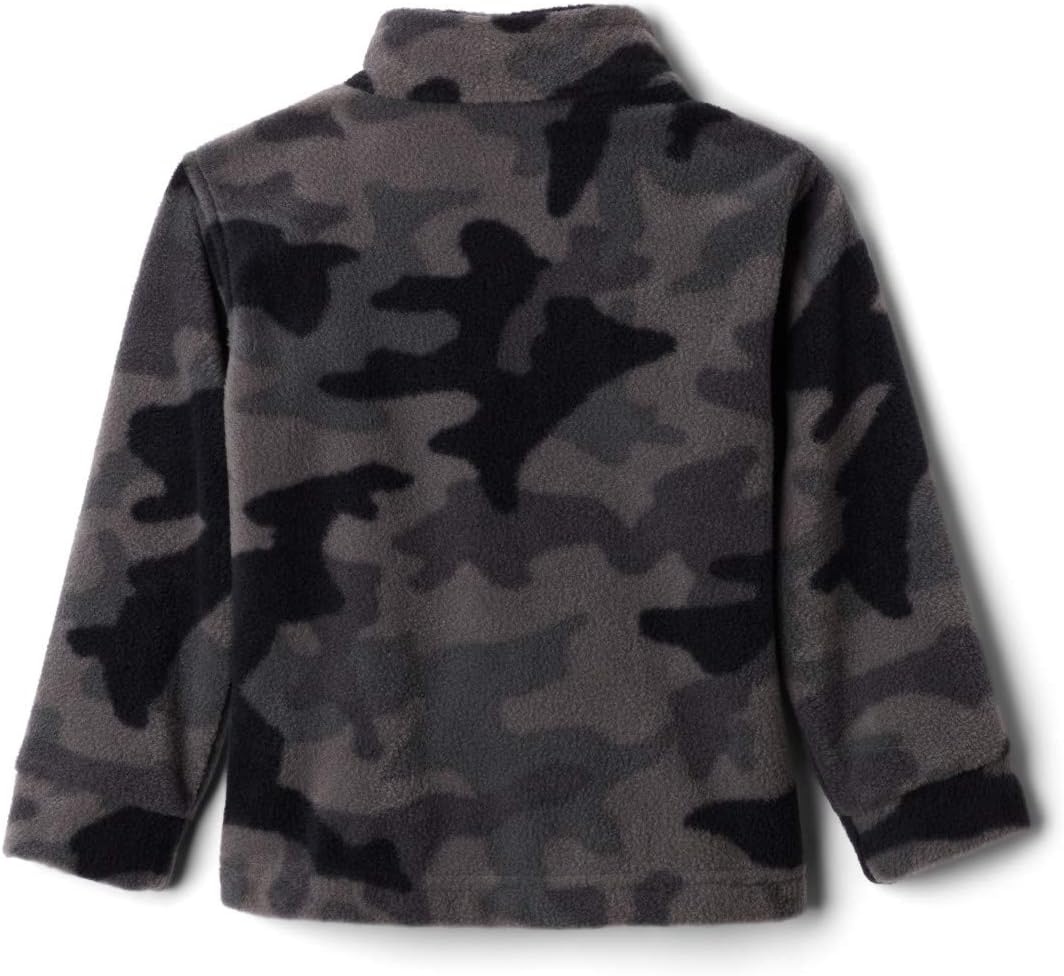 image:imageColumbia Boys Zing Fleece Jacket JacketBlack Trad Camo B Print