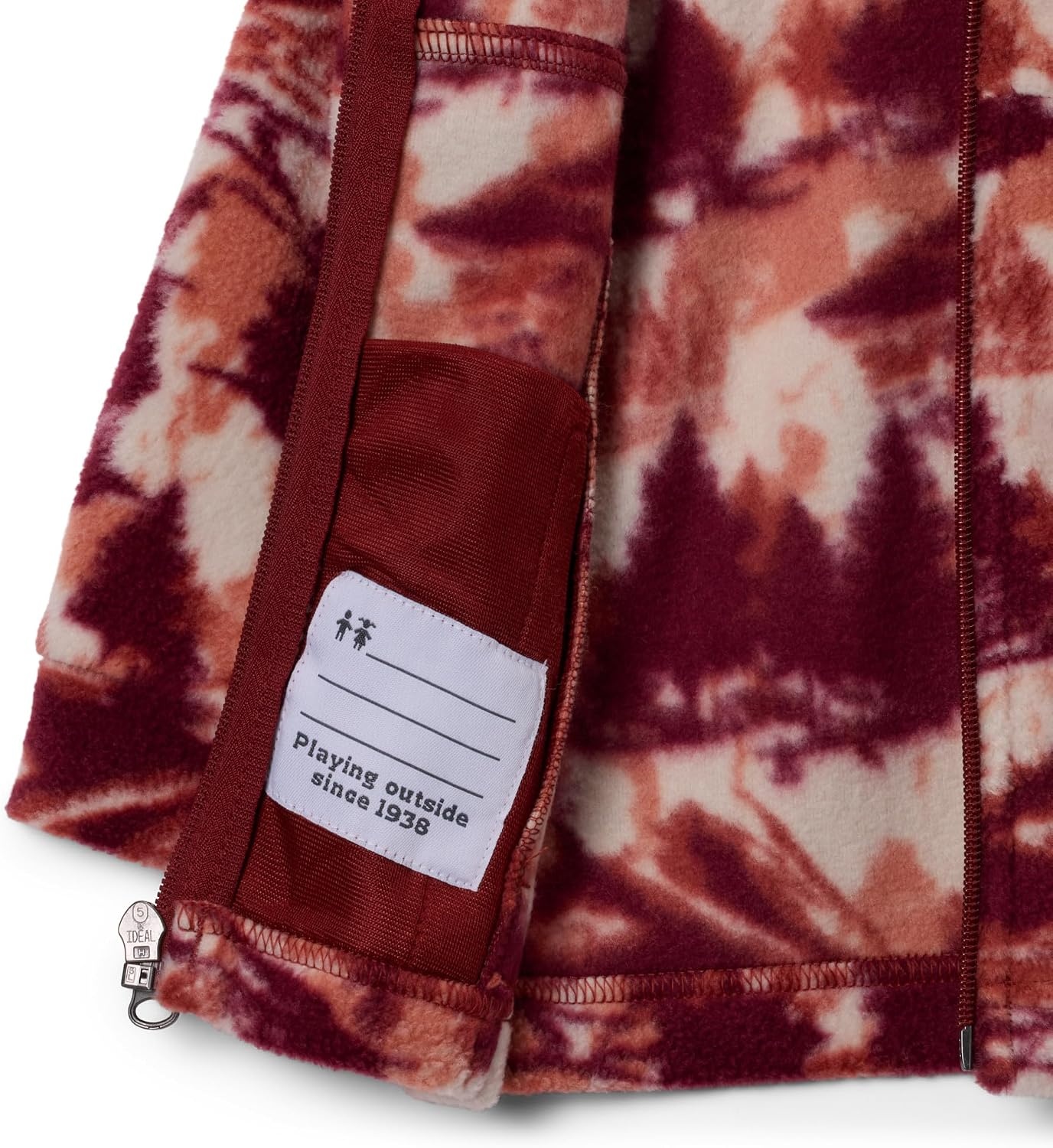 image:imageColumbia Boys Zing Fleece Jacket JacketRed Oxide Frost Day