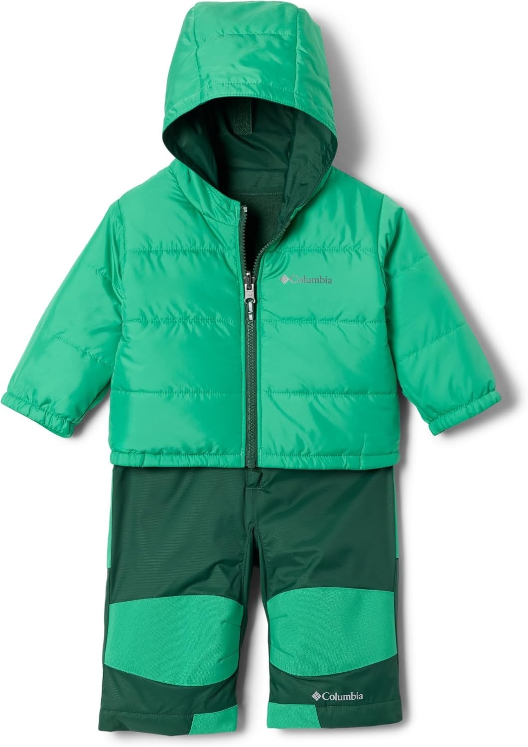 image:imageColumbia Kids Double Flake II Set ToddlerDark LimeRain Forest