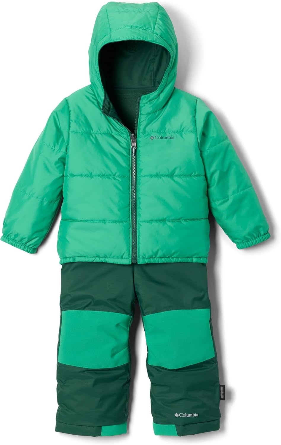 image:imageColumbia Kids Double Flake II Set ToddlerDark LimeRain Forest
