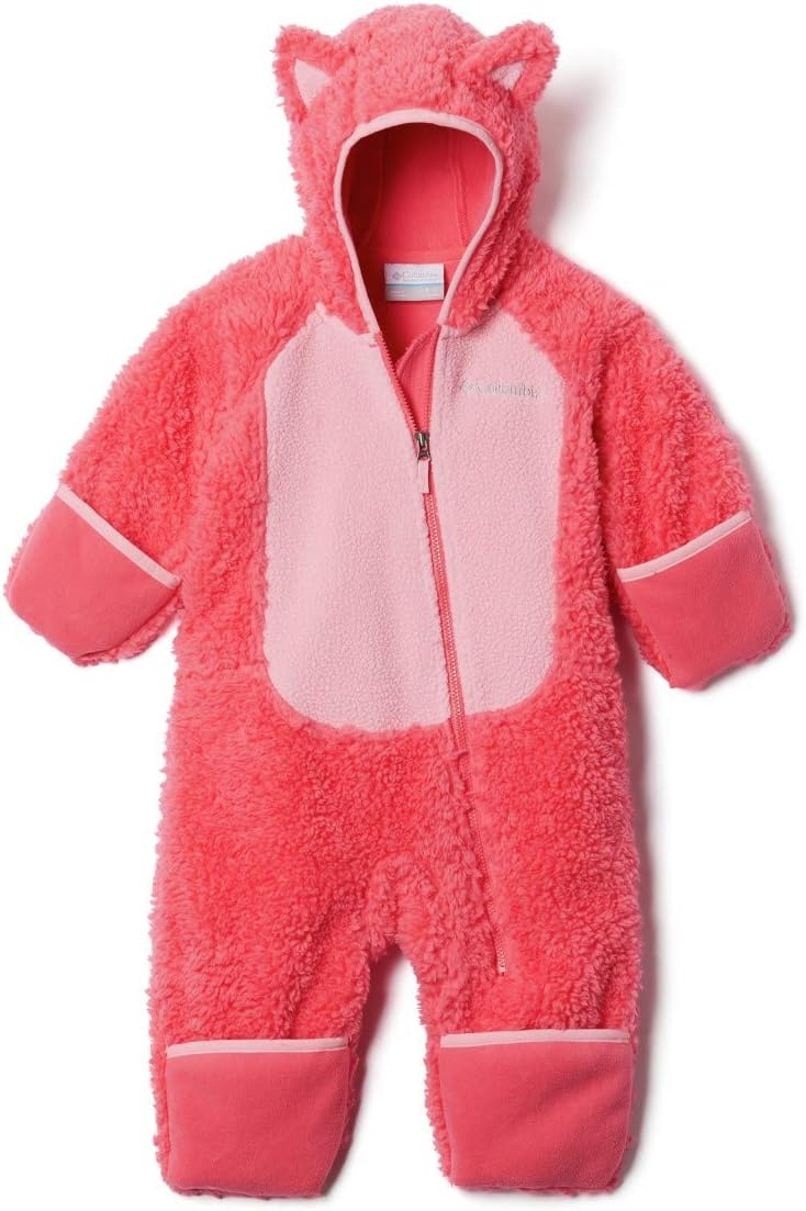 image:imageColumbia Kids Foxy Baby Sherpa Bunting InfantBright GeraniumPink Orchid