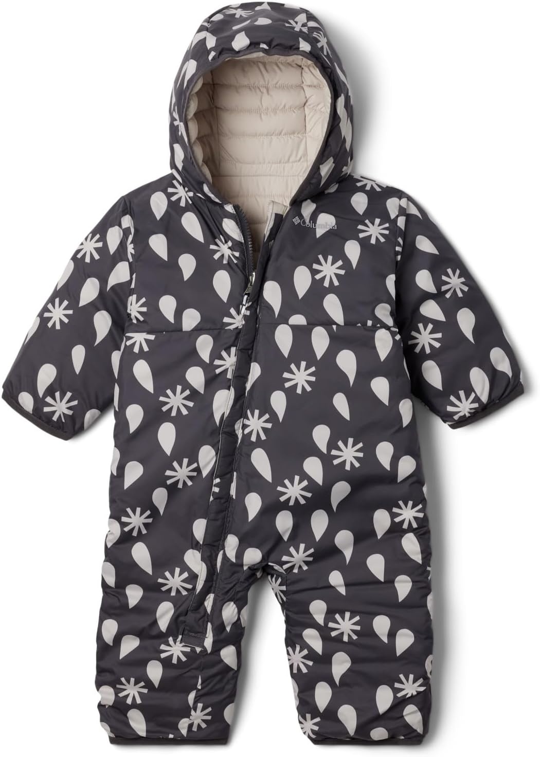 image:imageColumbia Kids Powder Lite II Reversible Bunting InfantDark Stone