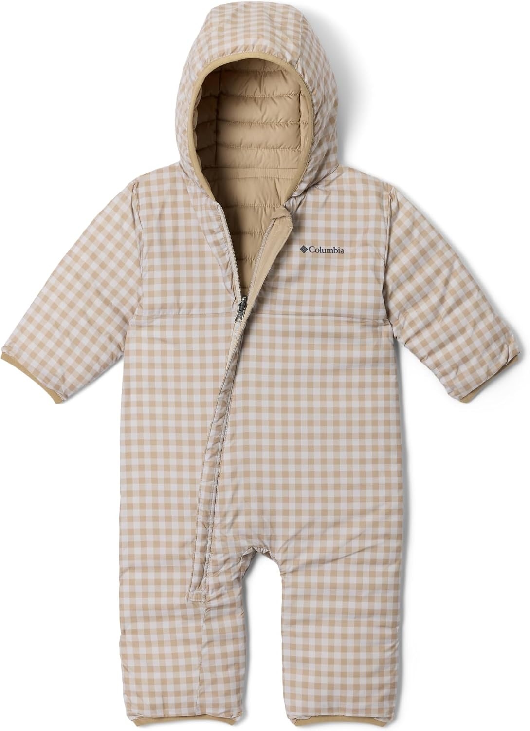 image:imageColumbia Kids Powder Lite II Reversible Bunting InfantDark StoneAncient Fossil