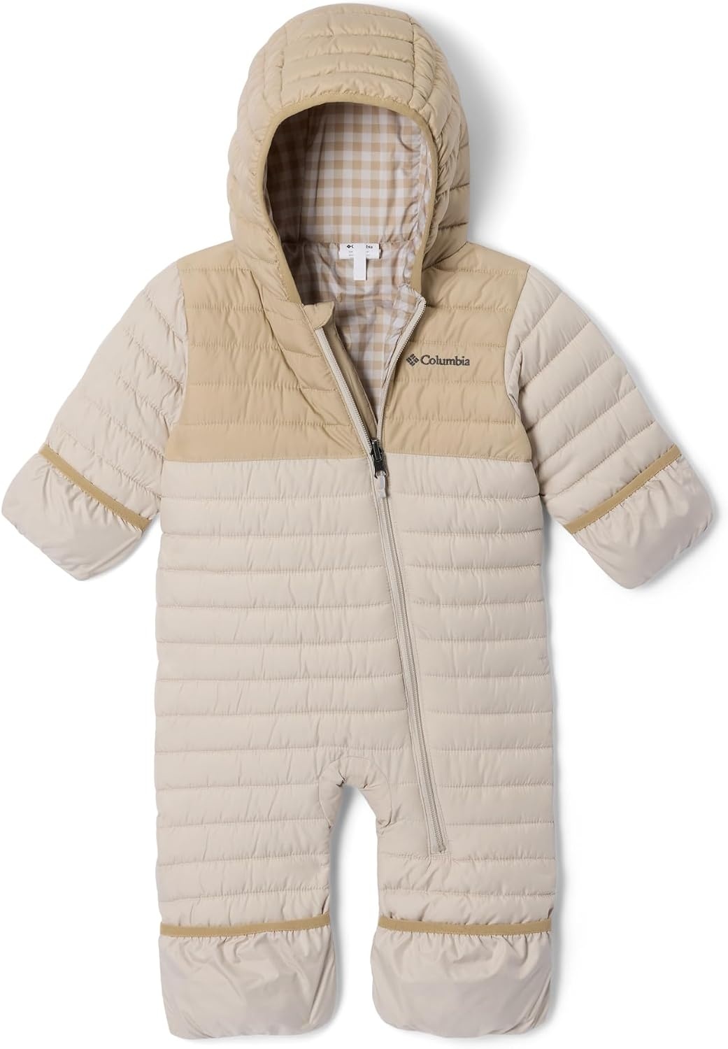 image:imageColumbia Kids Powder Lite II Reversible Bunting InfantDark StoneAncient Fossil