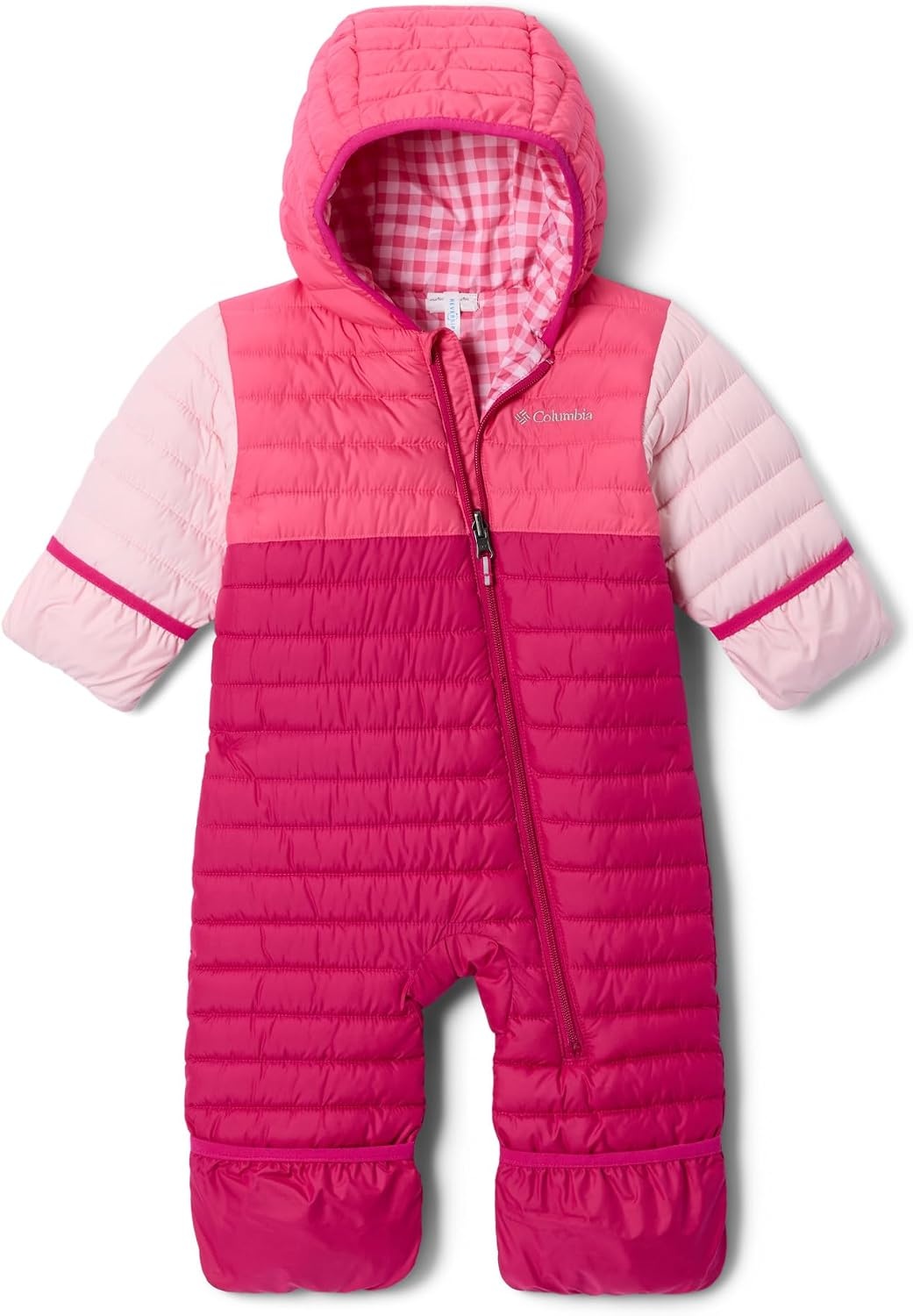 image:imageColumbia Kids Powder Lite II Reversible Bunting InfantGuava PinkNicoSatin Pink