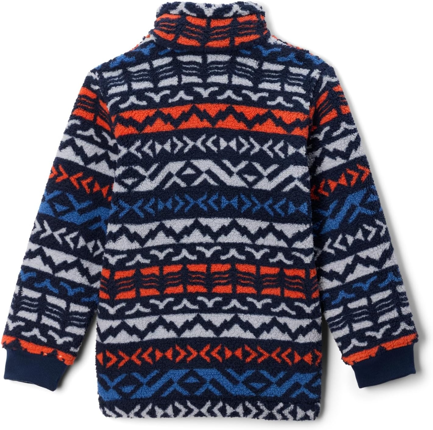 image:imageColumbia Kids Rugged Ridge Ii Printed Sherpa Full Zip little KidBig KidMountain Blue Madras