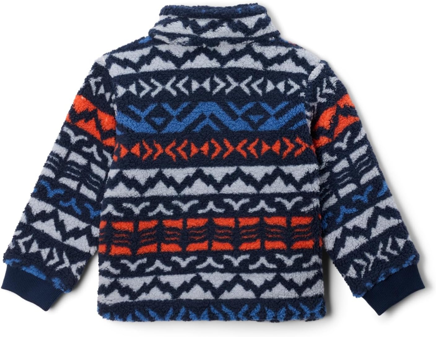 image:imageColumbia Kids Rugged Ridge Ii Printed Sherpa Full Zip little KidBig KidMountain Blue Madras