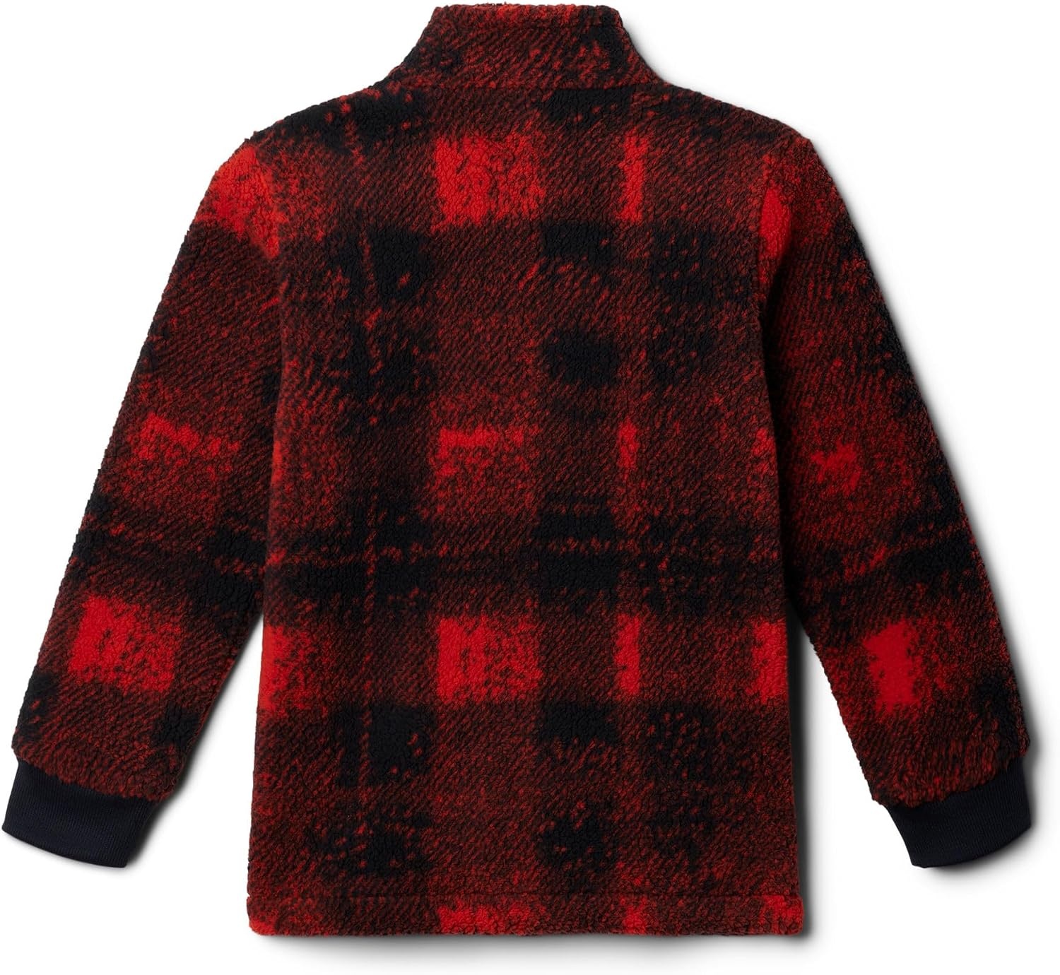 image:imageColumbia Kids Rugged Ridge Ii Printed Sherpa Full Zip little KidBig KidSail Red Omblur Tonal